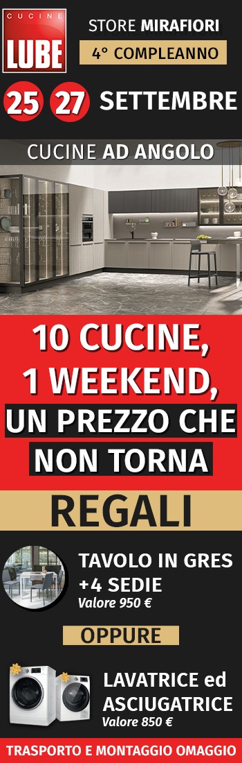 Promo 4° compleanno: cucine ad angolo