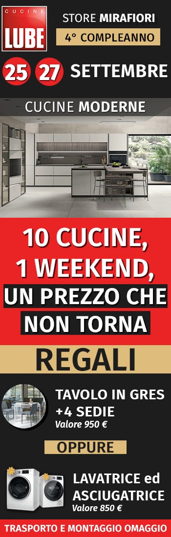 Promo 4° compleanno: cucine moderne